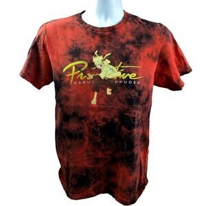 Primitive NARUTO SHIPPUDEN Tie Dye Anime T-Shirt 2007 Size Small